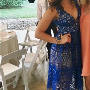 Lulu’s Blue MIDI Dress